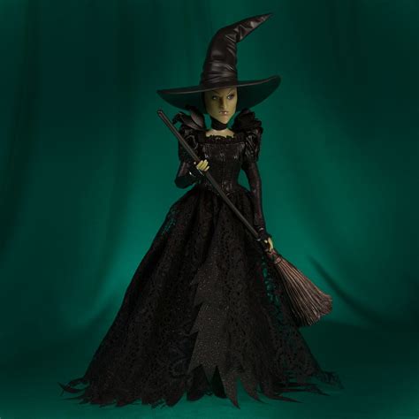 Journey into the mystical depths with the wicked hex witch doll